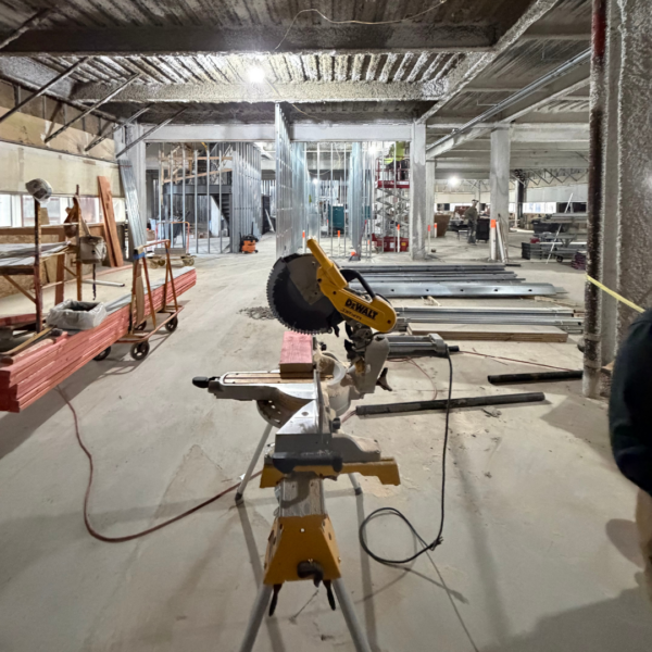 1st floor BHCC construction photo equipment