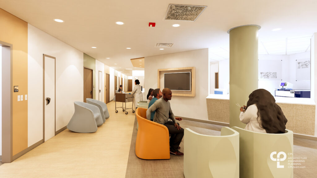 Stabilization Lounge  in Glick Recovery Campus